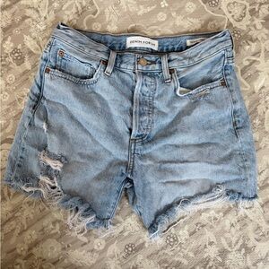 Denim Forum Light Blue Ex Boyfriend MIDI Short
